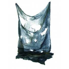 Décoration drap troué Halloween