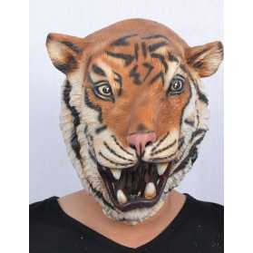 Masque latex tigre adulte