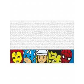 Nappe en plastique Avengers pop comic 120 x 180 cm