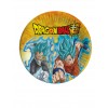 8 Assiettes en carton Dragon Ball Super 23 cm