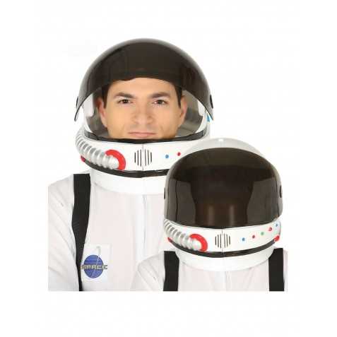 Casque astronaute visière amovible adulte