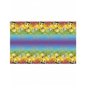 Nappe en plastique Emoji Rainbow 137 x 213 cm