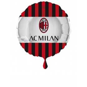 Ballon aluminium rond AC Milan 43 cm