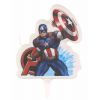 Bougie Captain America pour gateau d'anniversaire