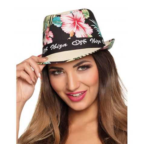 Chapeau soirée thème Ibiza