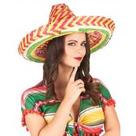 Sombrero coloré adulte