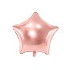 Ballon aluminium en forme d'étoile rose ancien