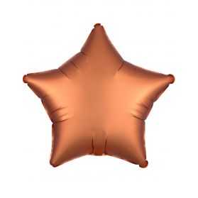Ballon étoile couleur cuivre