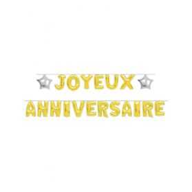 Guirlande de Ballons Joyeux Anniversaire