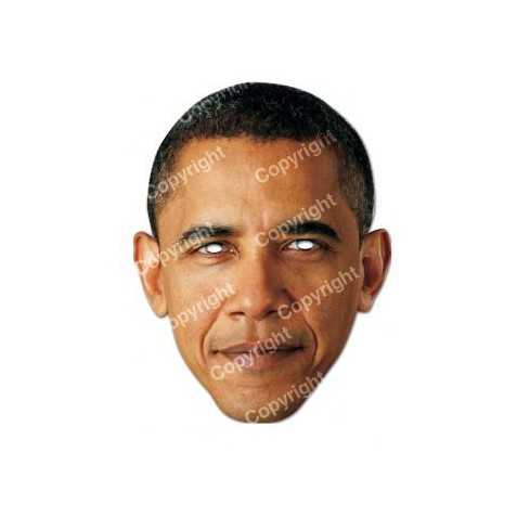 Masque caricature président américain Barack Obama pas cher