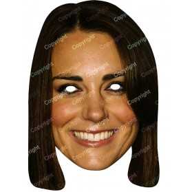 Masque carton Kate Middleton