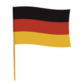 Drapeau supporter allemand 30 x 45 cm