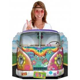 Passe-tête voiture hippie