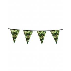 décor camp militaire camouflage militaire armée guirlande