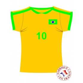 Décoration murale maillot équipe du Brésil