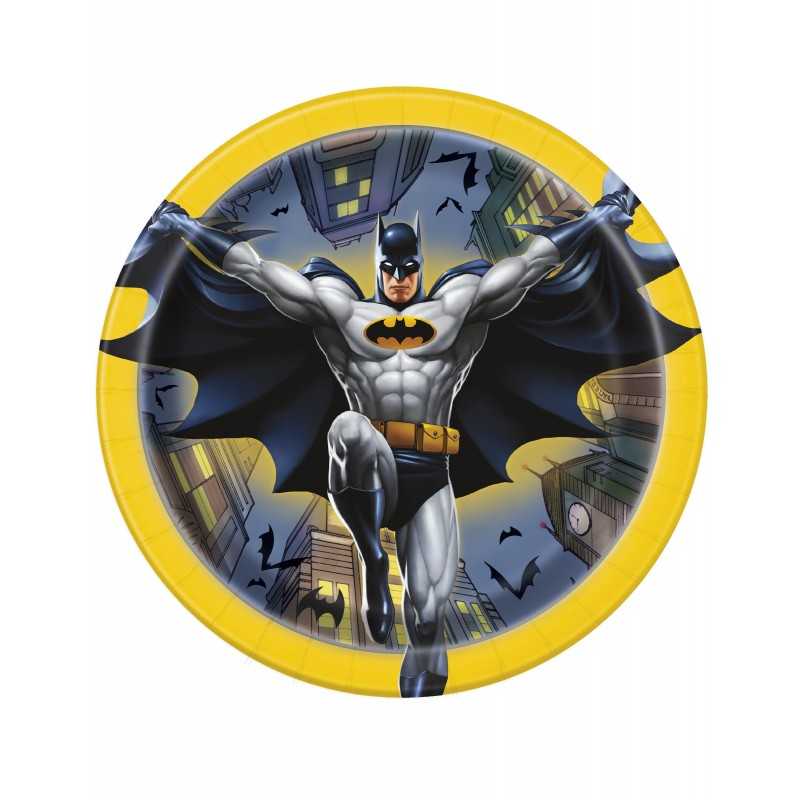 Petites Assiettes Anniversaire Batman
