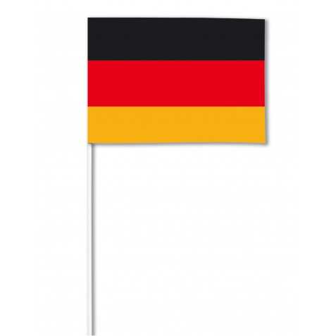 Drapeau papier Allemagne 14 x 21 cm