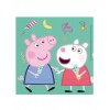 20 Serviettes en papier Peppa Pig 33 x 33cm