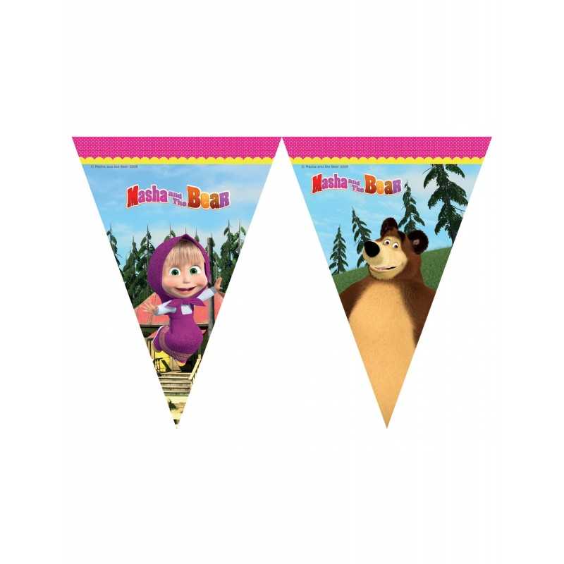 Gouter Anniversaire Masha Et Michka Decorations Anniversaire Dessin Anime