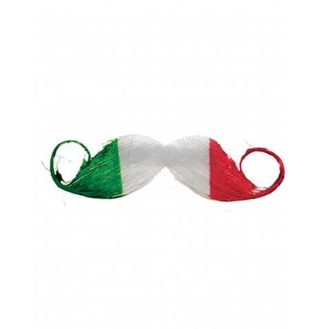 Moustache supporter Italie adulte