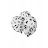 5 Ballons en latex Ballons de foot 30 cm