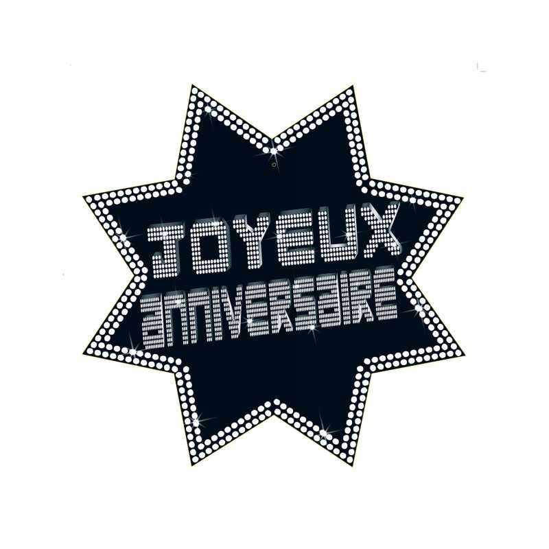 Pancarte Joyeux anniversaire