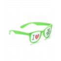 Lunettes vertes Saint-Patrick plastique adulte