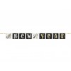 Guirlande en carton Happy New Year 1,50 m