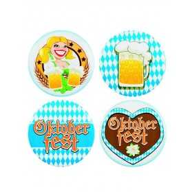 4 Badges Oktoberfest 5 cm