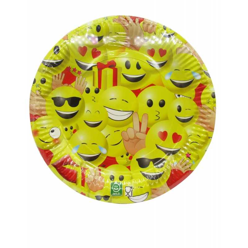 Assiettes Gouter Anniversaire Emoji