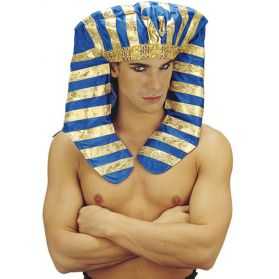 Coiffe de Pharaon à rayures