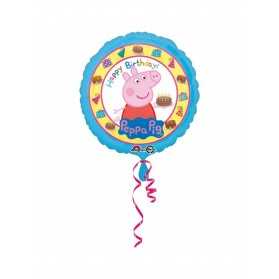 Ballon Joyeux Anniversaire Peppa Pig