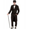 veste Queue de pie noire pour homme danseur de cabaret