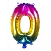Ballon helium en forme de chiffre 0