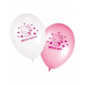 8 Ballons Hello Kitty