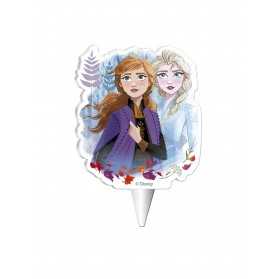 Bougie d'anniversaire La Reine des Neiges 2 7,5 cm