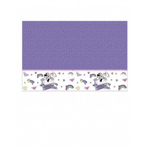 Nappe en plastique Minnie et la licorne 120 x 180 cm