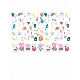 Nappe en plastique Peppa Pig 120 x 180 cm