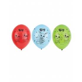6 ballons latex Bing 27 cm