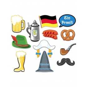 Kit photobooth Oktoberfest 12 accessoires