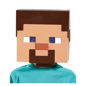 Masque Steve Minecraft enfants