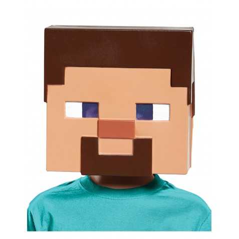 Masque Steve Minecraft enfants