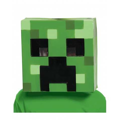 Masque Creeper Minecraft enfants