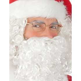 Lunettes de Père Noel sans verre