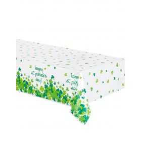 Nappe en plastique Happy St Patrick Day 129 x 213cm