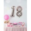 Ballon anniversaire en forme de Chiffre 1 Argent