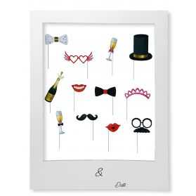 Kit Photobooth mariage avec cadre