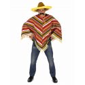 Poncho Mexicain coloré homme