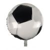 Ballon gonflable en forme de Ballon de Football noir et blanc