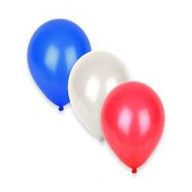 Ballons bleu blanc rouge